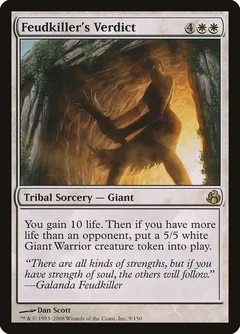 Feudkiller's Verdict Foil 9
