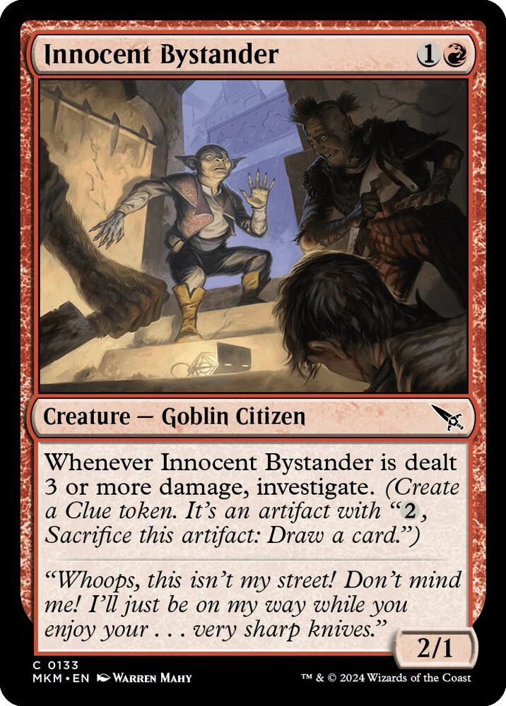 Innocent Bystander Foil