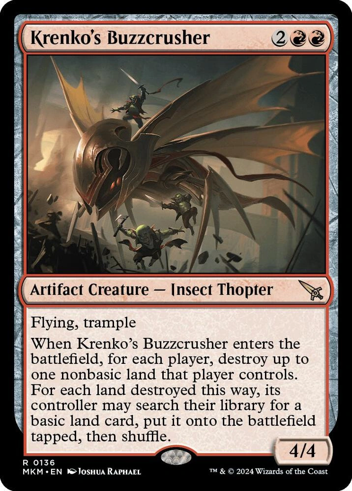 Krenko's Buzzcrusher Foil