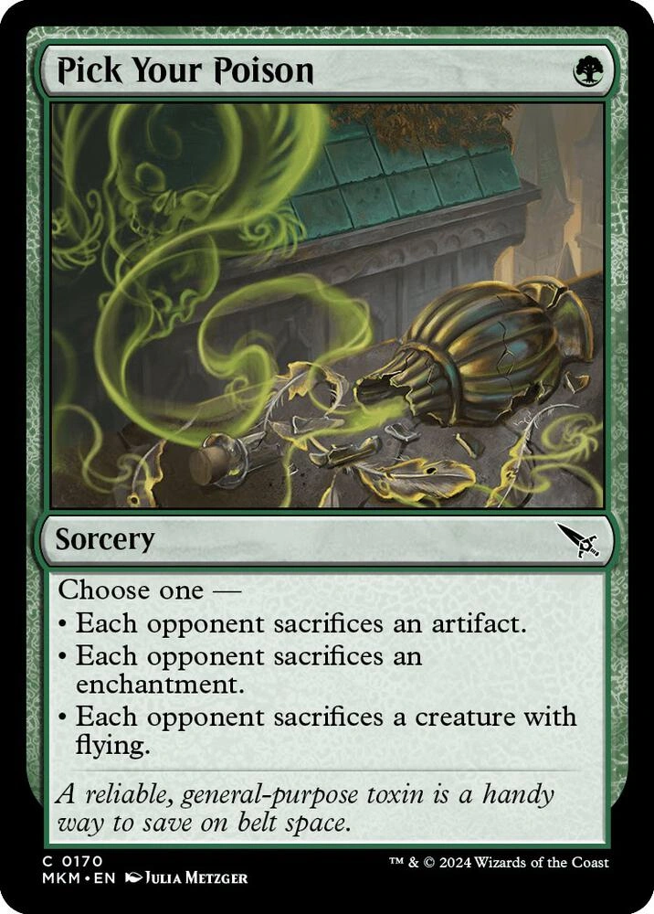 Pick Your Poison Foil