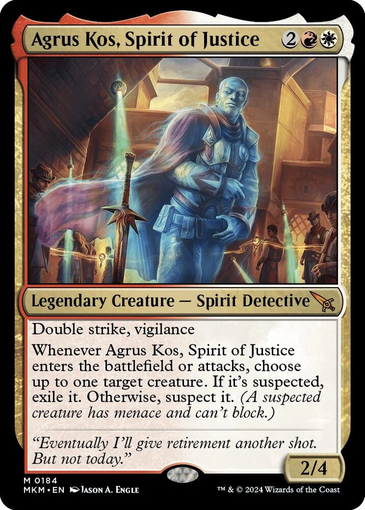 Agrus Kos, Spirit of Justice Foil