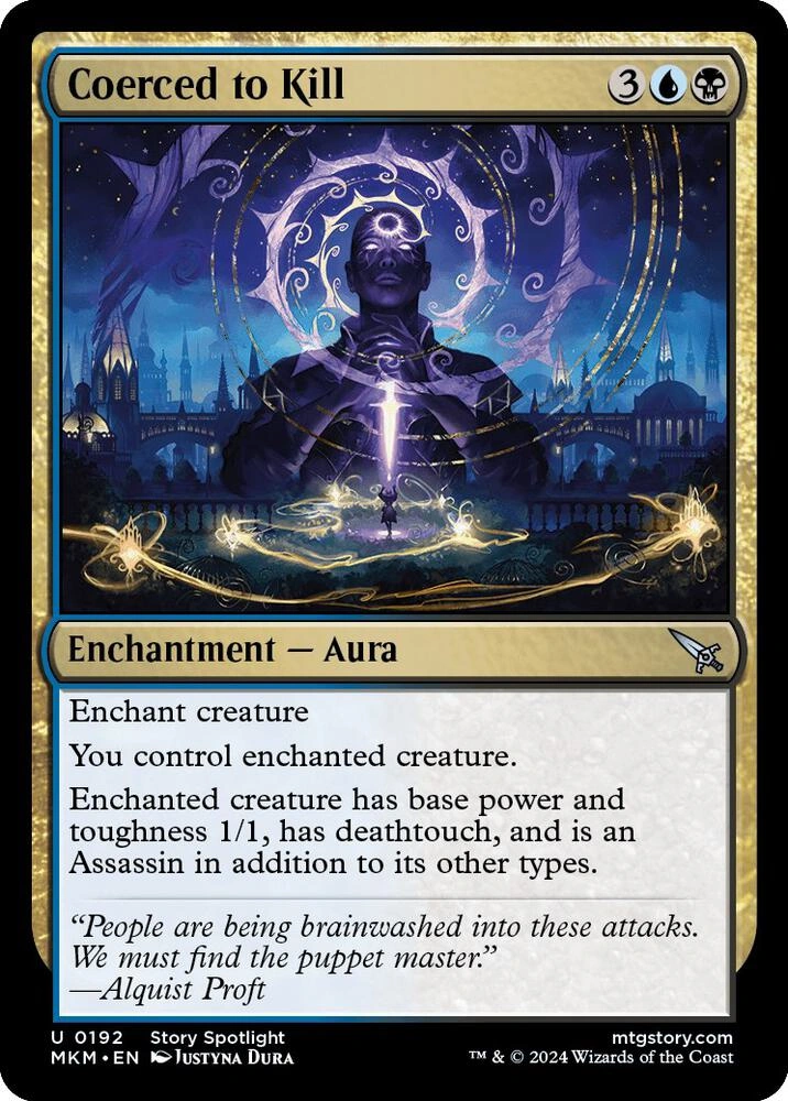 Coerced to Kill Foil