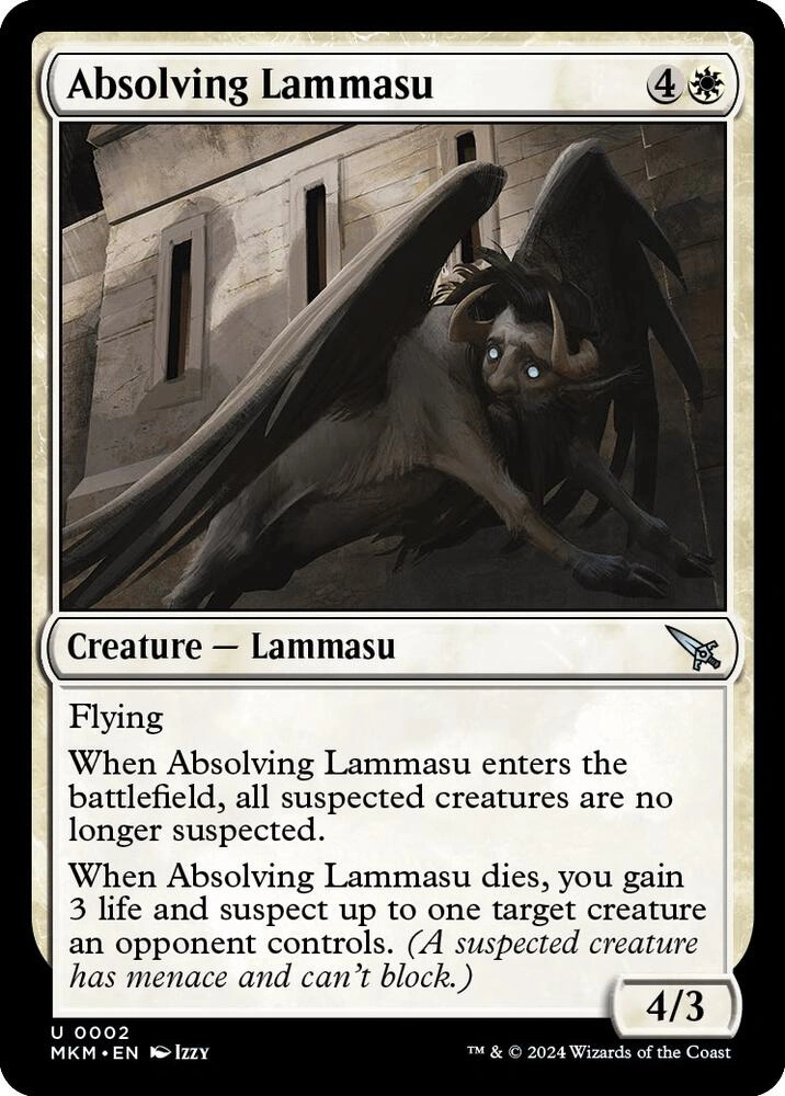 Absolving Lammasu Foil