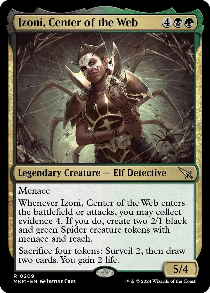 Izoni, Center of the Web Foil