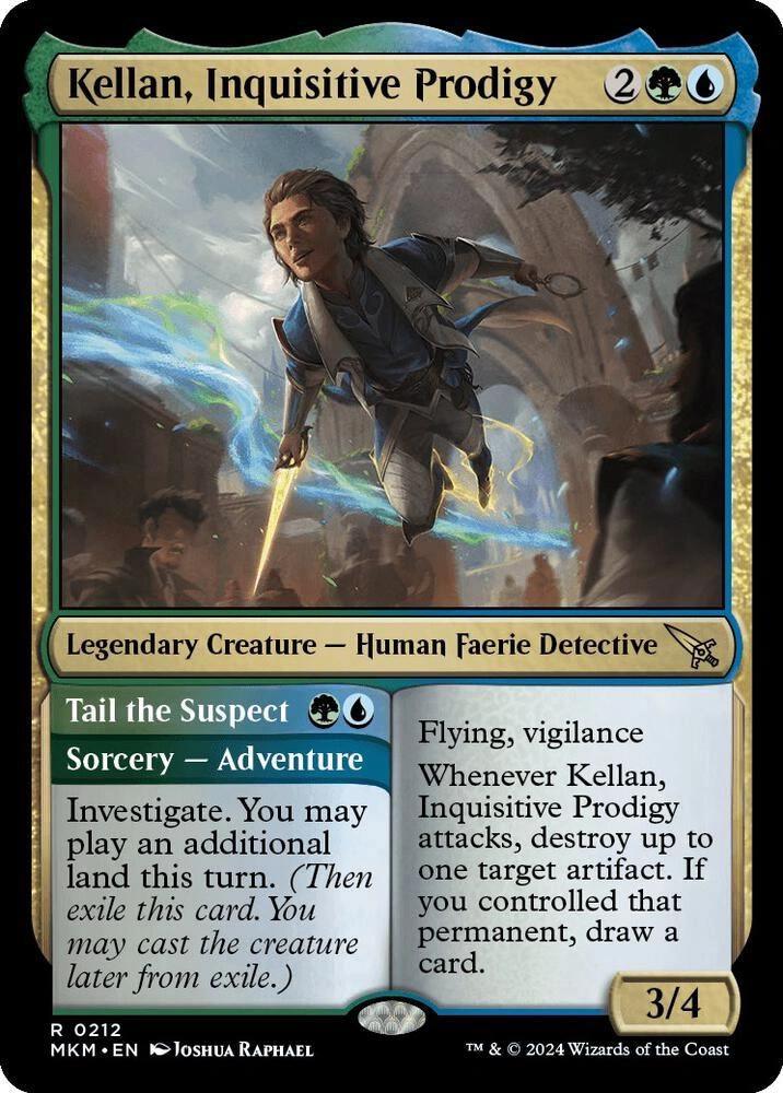 Kellan, Inquisitive Prodigy Foil