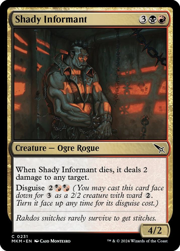 Shady Informant Foil