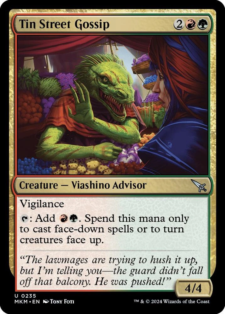 Tin Street Gossip Foil