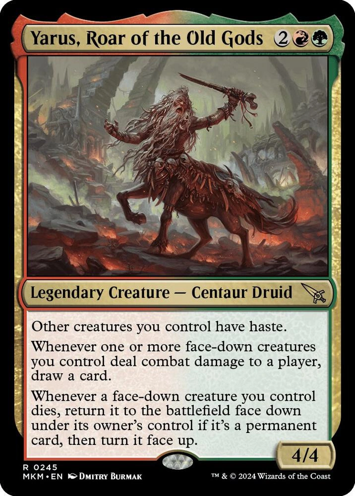 Yarus, Roar of the Old Gods Foil