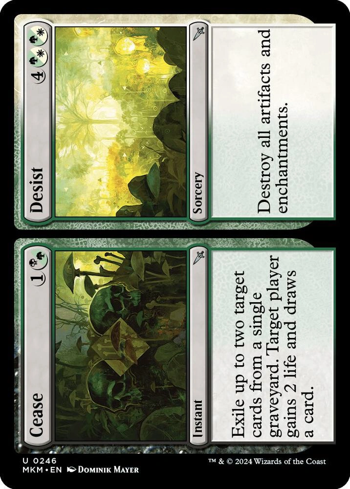 Cease // Desist Foil