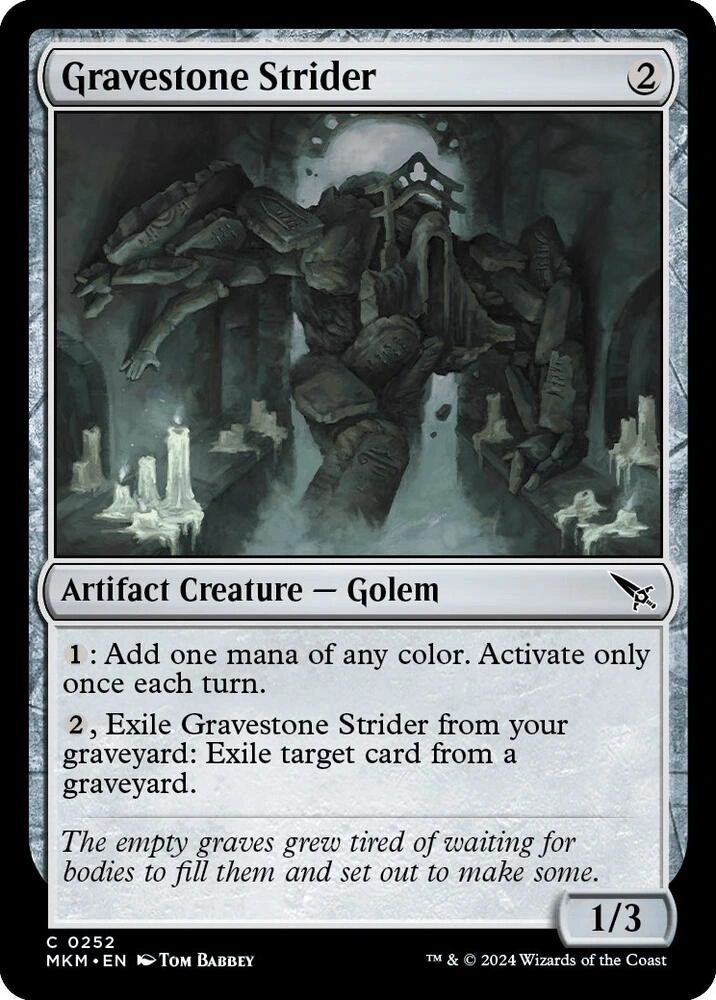 Gravestone Strider Foil