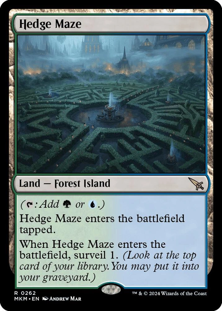 Hedge Maze Foil