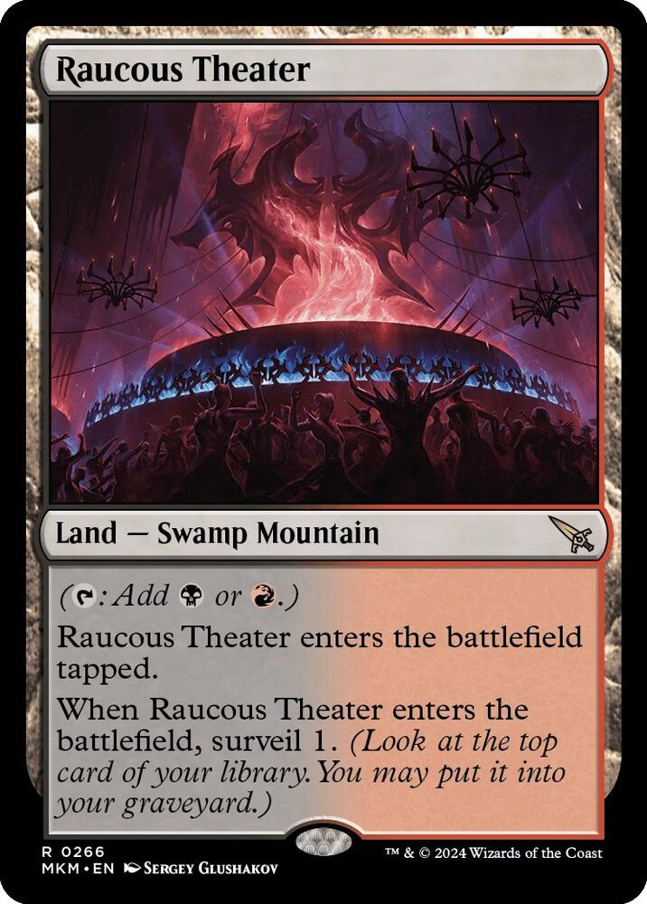 Raucous Theater Foil