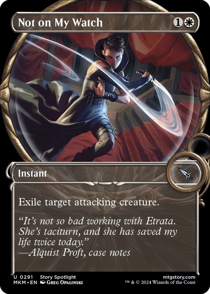 Not on my Watch (Showcase) Foil