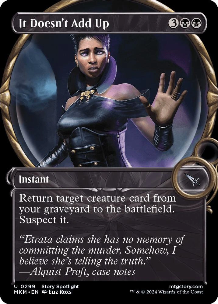 It Doesn't Add Up (Showcase) Foil