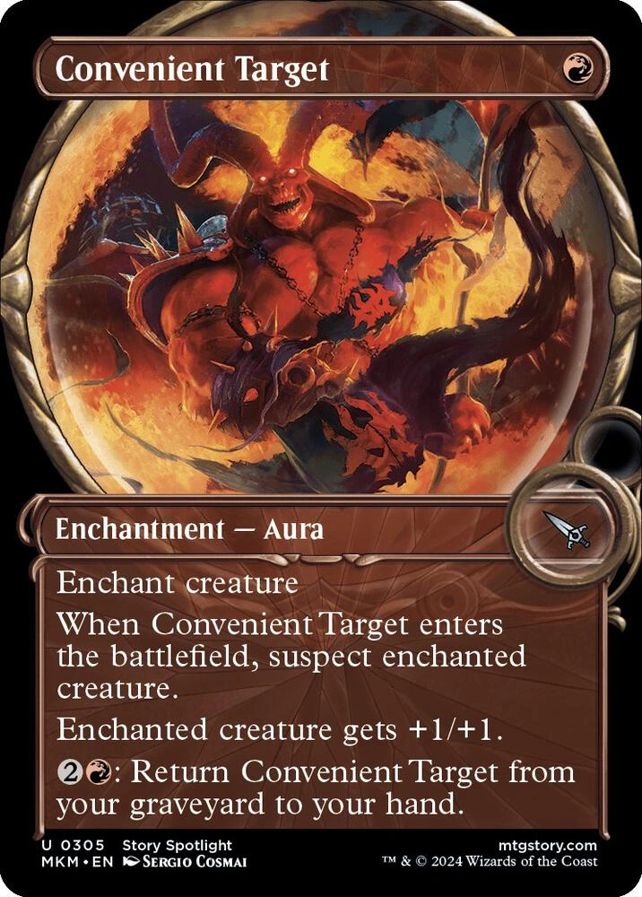 Convenient Target (Showcase) Foil