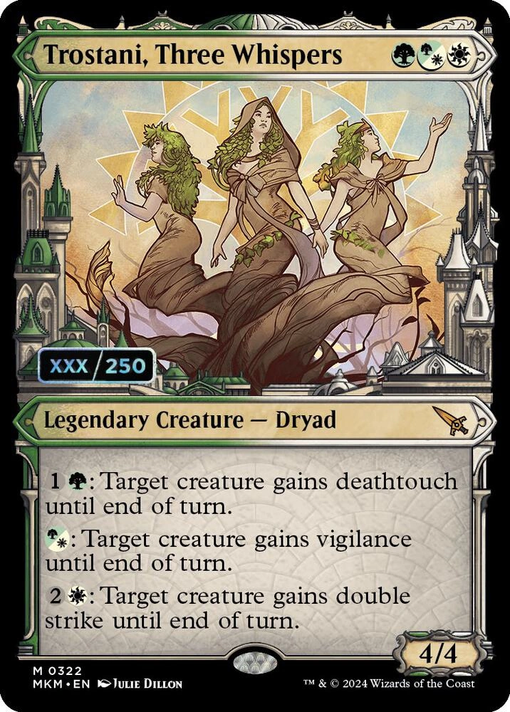 Trostani, Three Whispers (Serial Numbered) Foil
