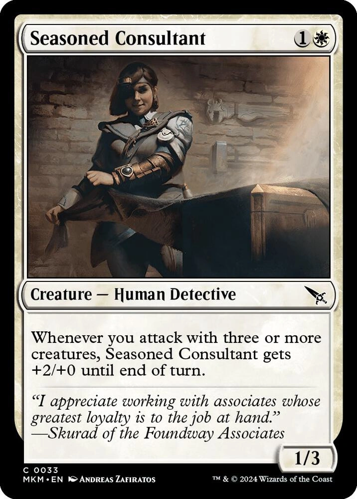 Seasoned Consultant Foil