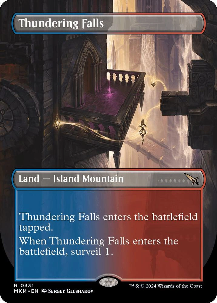 Thundering Falls (Borderless) Foil