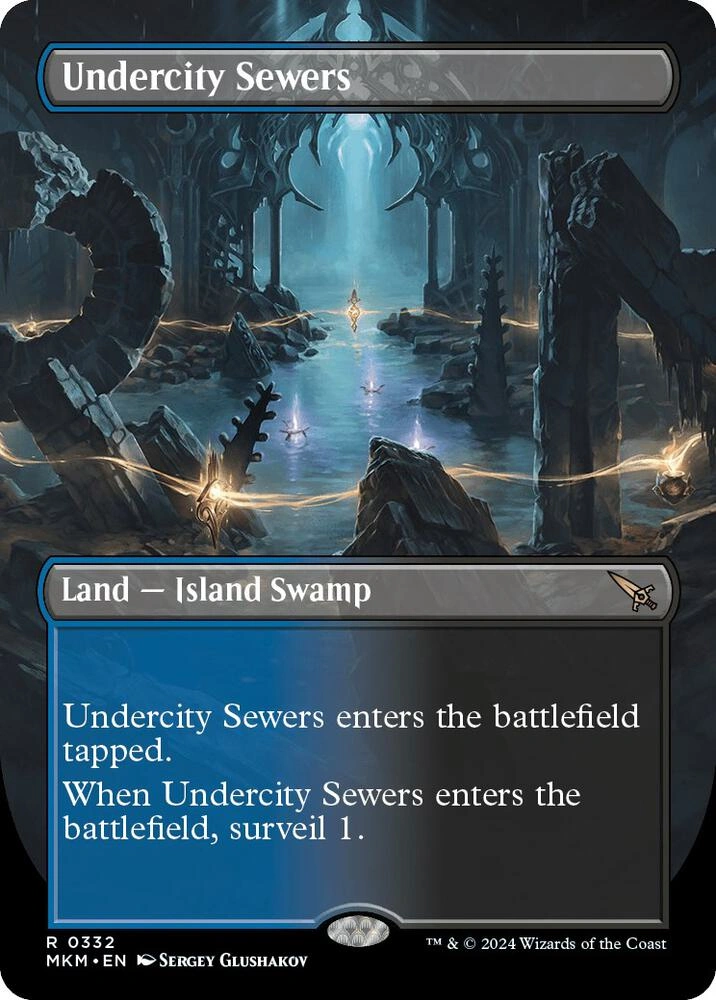 Undercity Sewers (Borderless) Foil