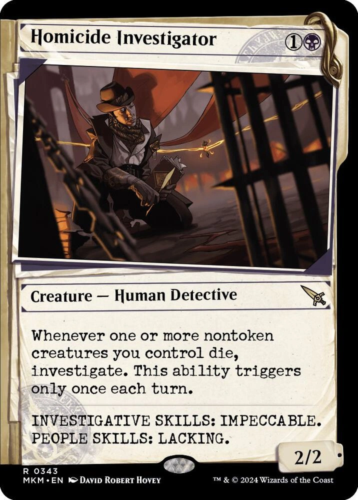 Homicide Investigator (Showcase) Foil