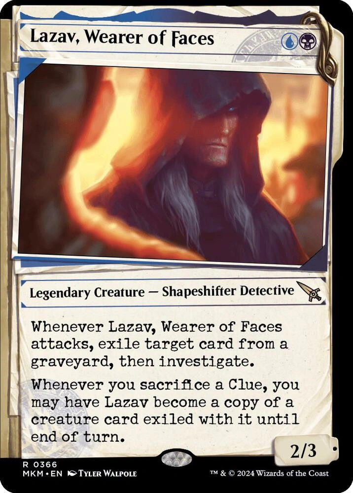 Lazav, Wearer of Faces (Showcase) (0366) Foil