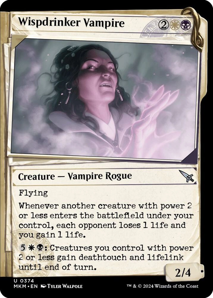 Wispdrinker Vampire (Showcase) Foil