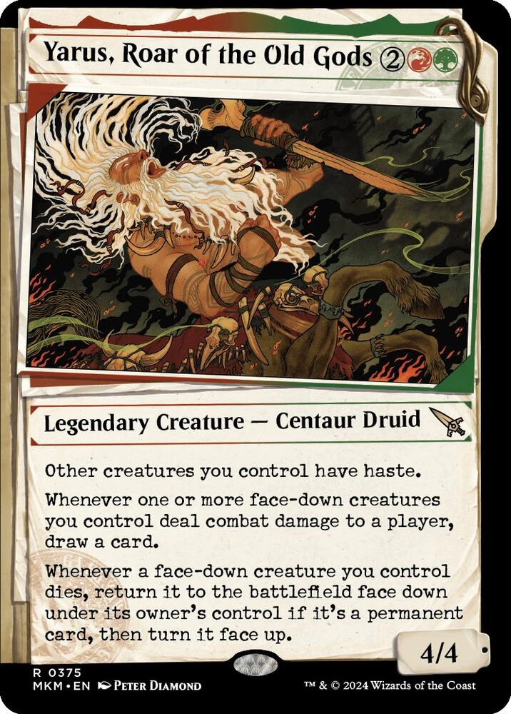 Yarus, Roar of the Old Gods (Showcase) Foil