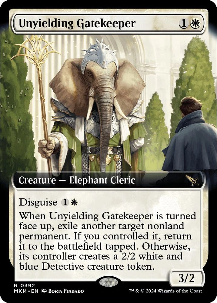 Unyielding Gatekeeper (Extended Art) Foil