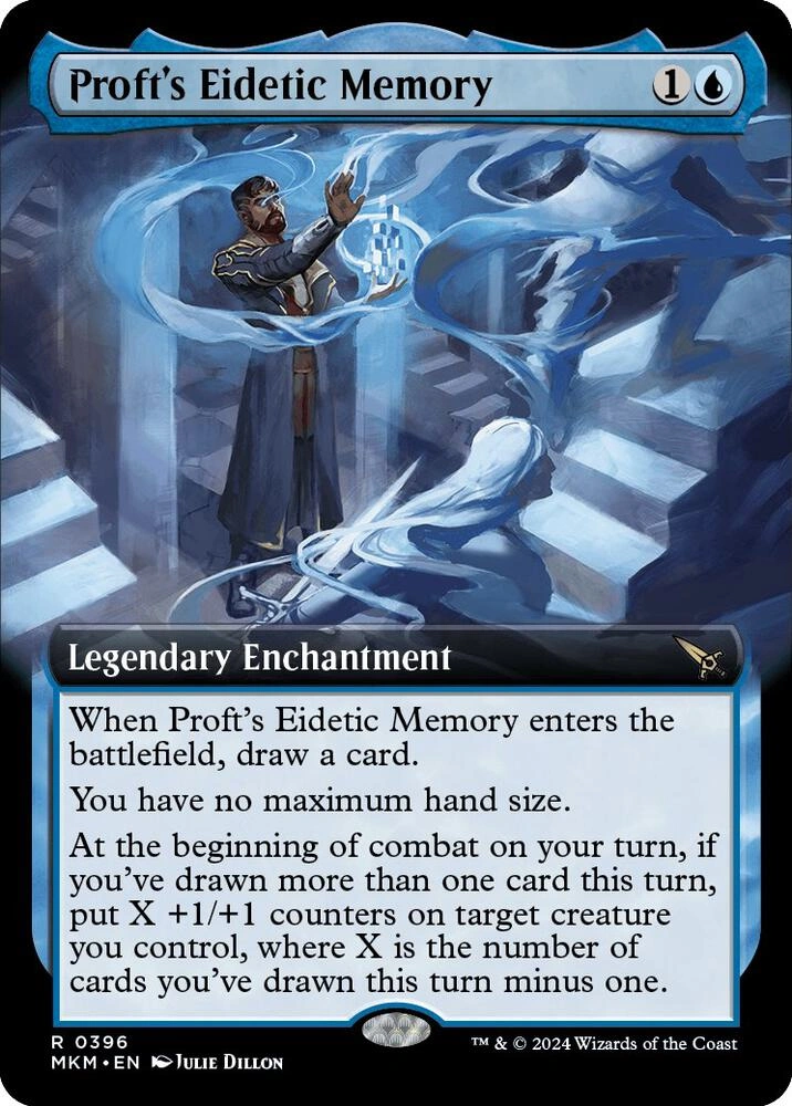 Proft's Eidetic Memory (Extended Art) Foil