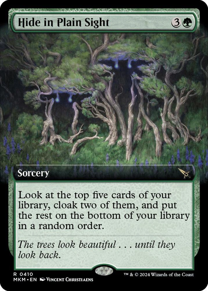 Hide in Plain Sight (Extended Art) Foil