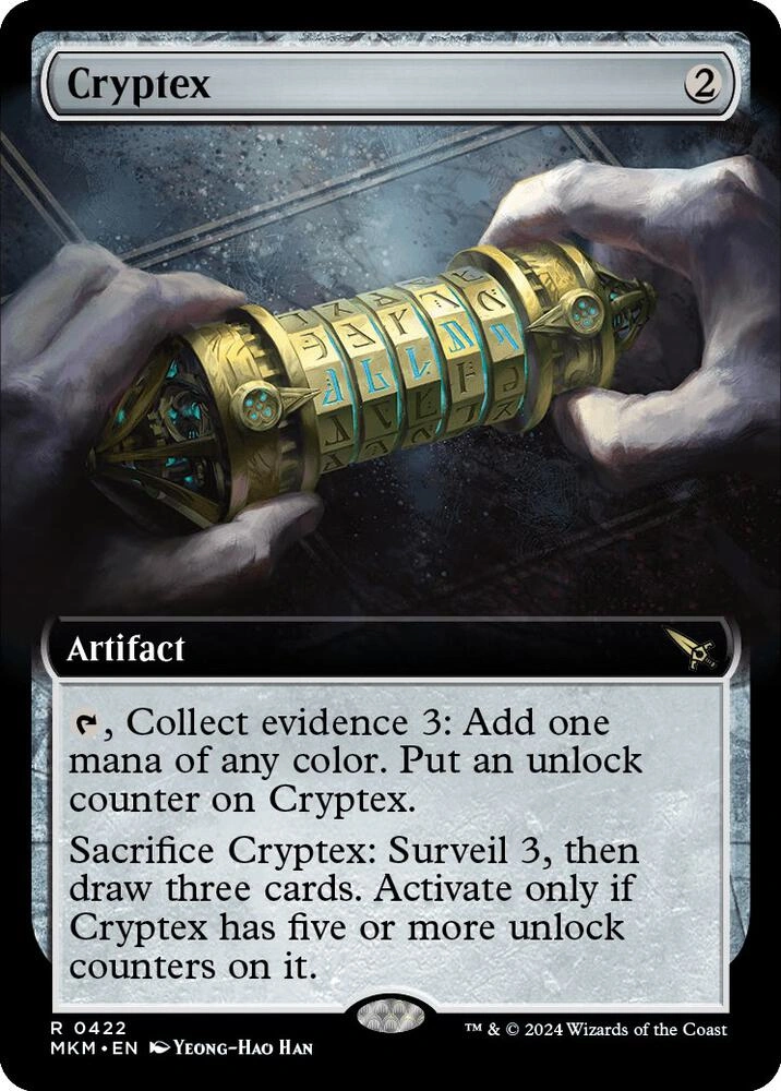 Cryptex (Extended Art) Foil