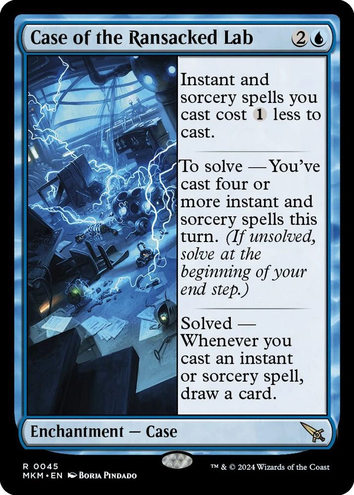 Case of the Ransacked Lab