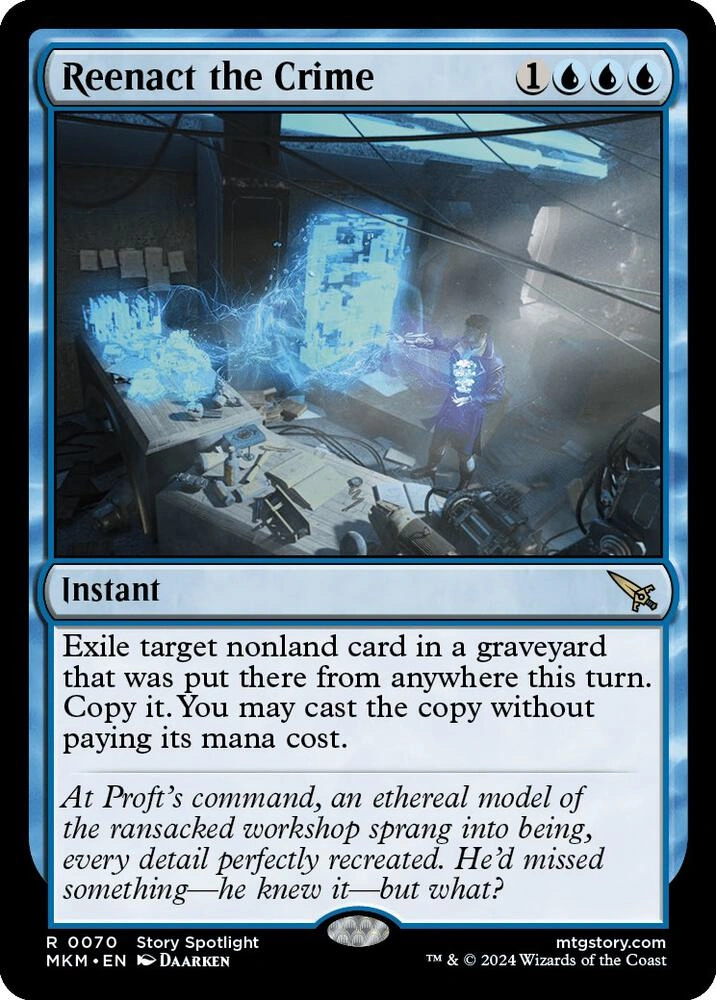 Reenact the Crime Foil