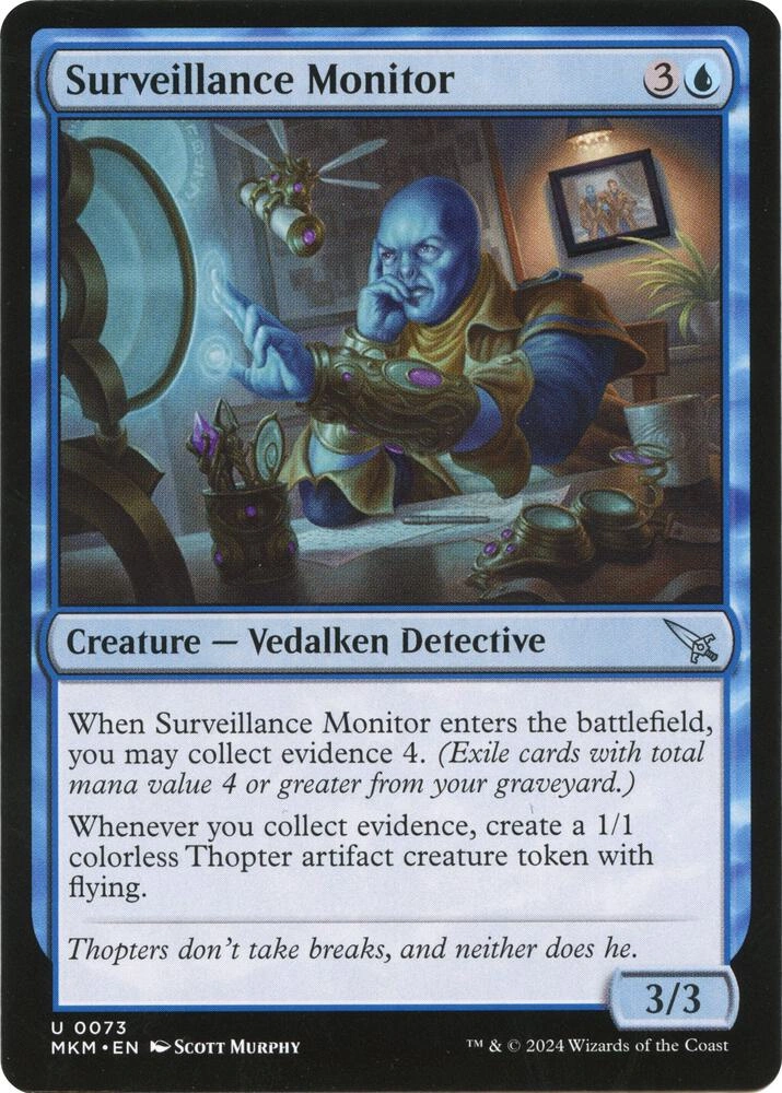 Surveillance Monitor (b) Foil