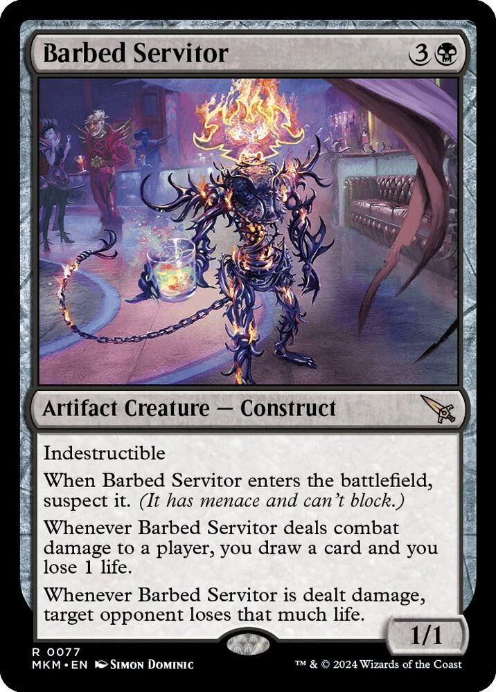 Barbed Servitor Foil
