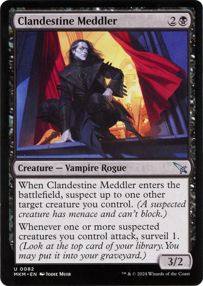 Clandestine Meddler (a) Foil