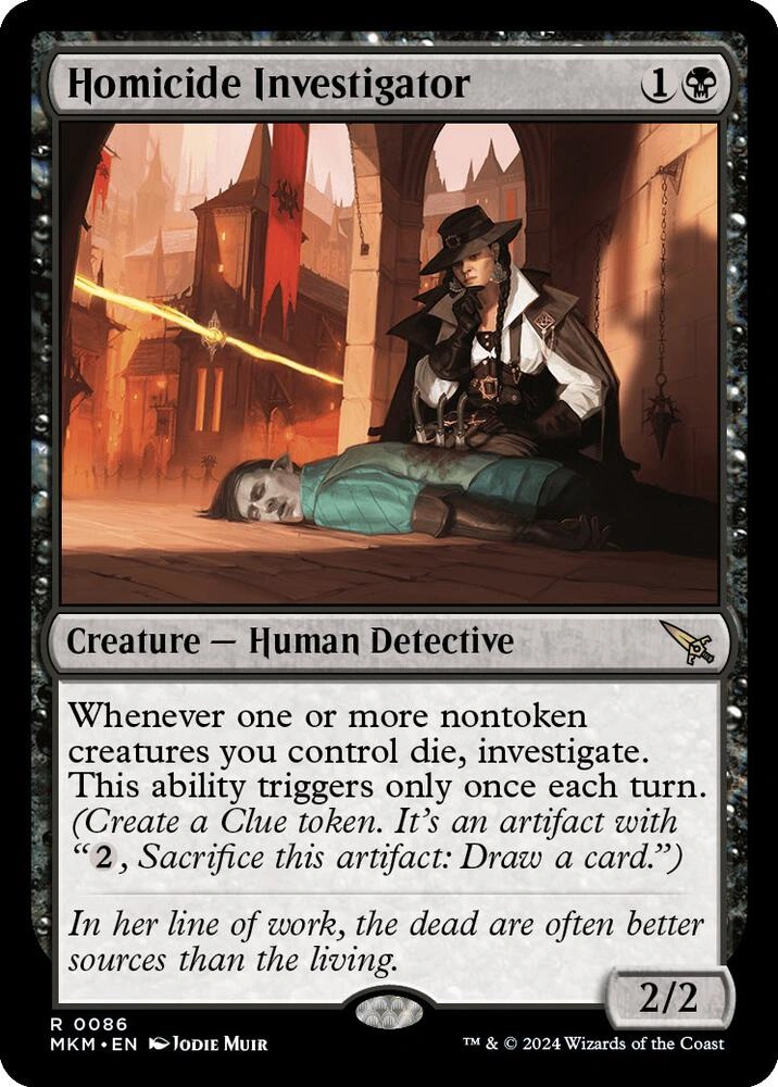 Homicide Investigator Foil