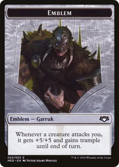 Emblem - Garruk, Apex Predator 3