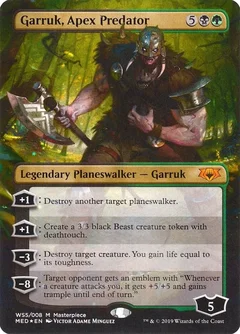 Garruk, Apex Predator Foil WS5