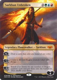 Sarkhan Unbroken Foil WS8