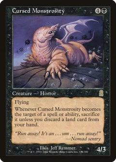 Cursed Monstrosity Foil 126