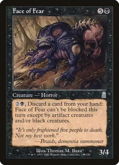 Face of Fear Foil 134