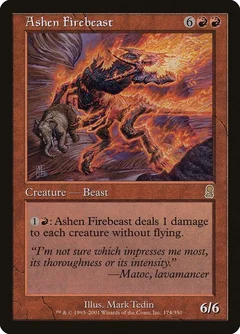 Ashen Firebeast Foil 174