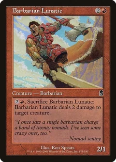 Barbarian Lunatic Foil 175