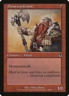 Dwarven Grunt Foil 185