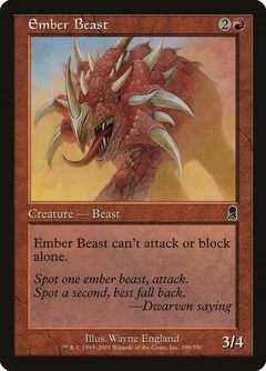 Ember Beast Foil 190