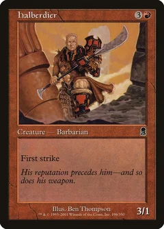 Halberdier Foil 196
