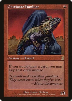 Obstinate Familiar Foil 210
