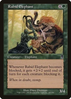 Rabid Elephant Foil 263