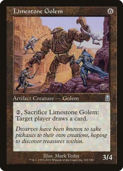 Limestone Golem Foil 301